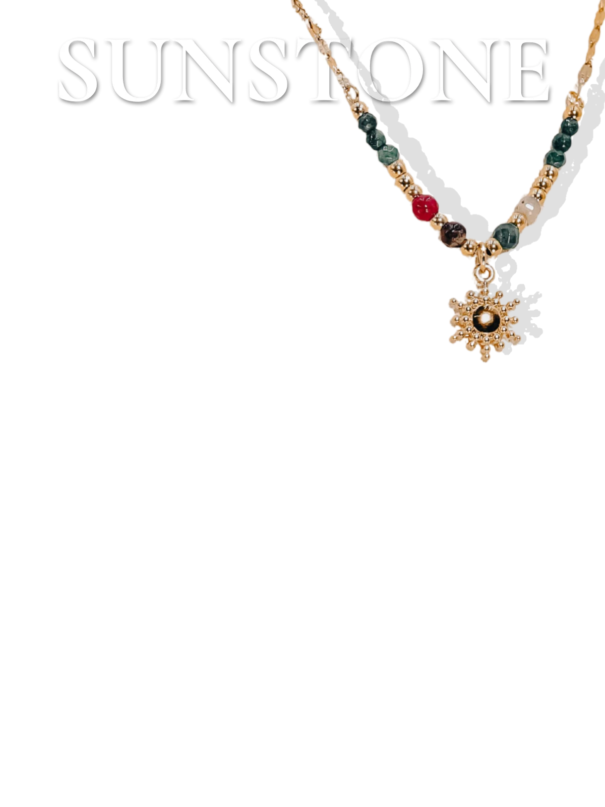 Sunstone Necklace