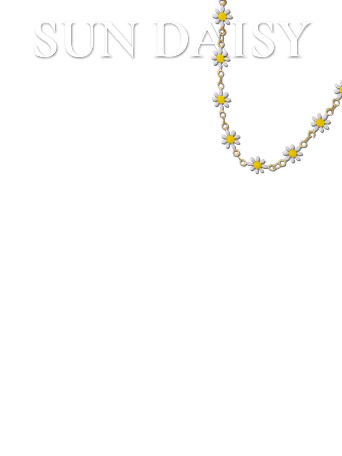 Sun Daisy Necklace