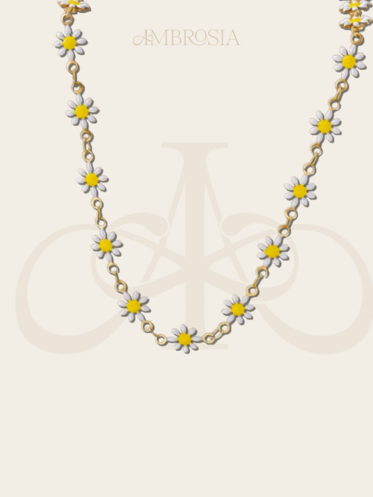 Sun Daisy Necklace