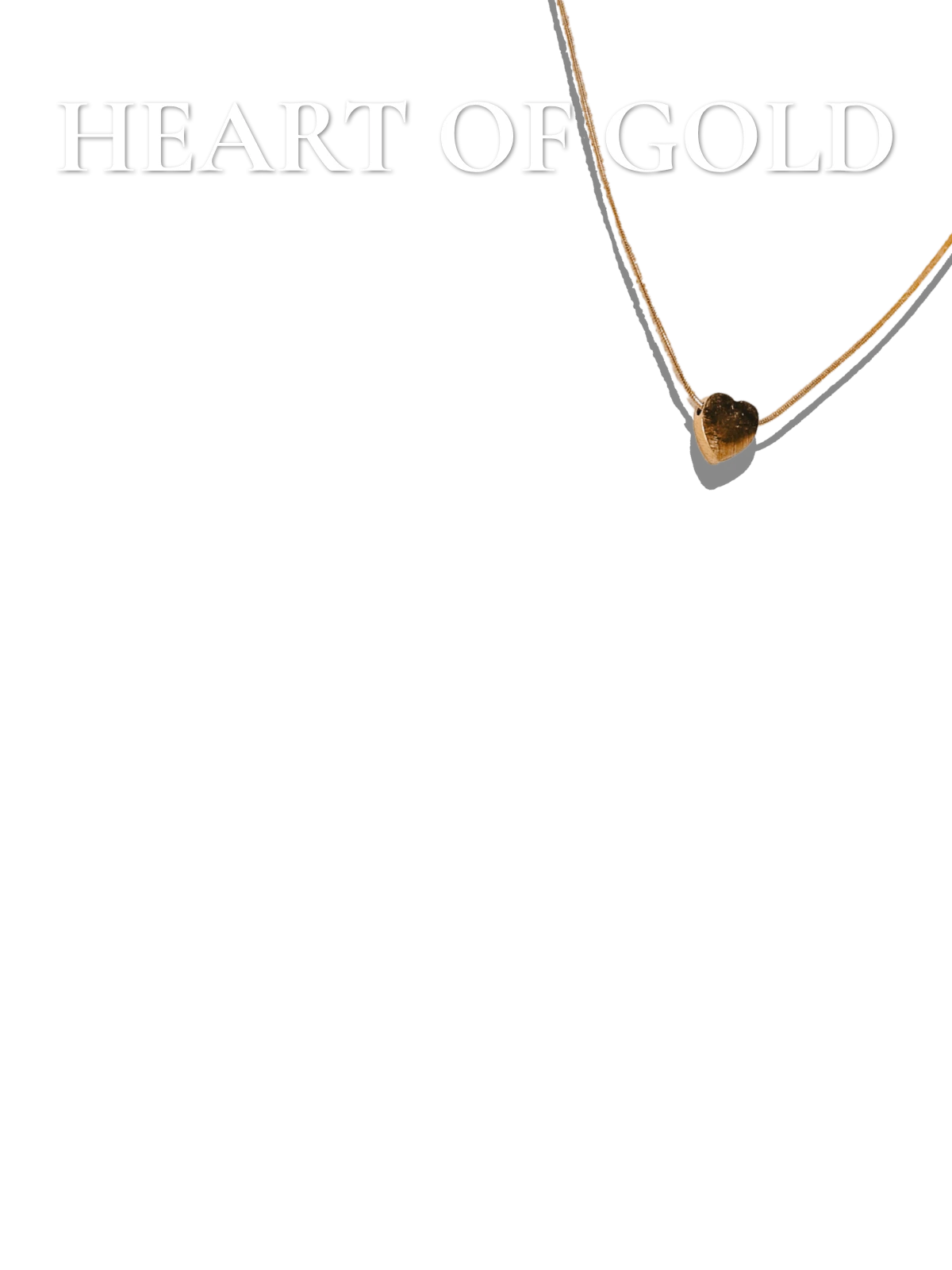 Heart of Gold Necklace