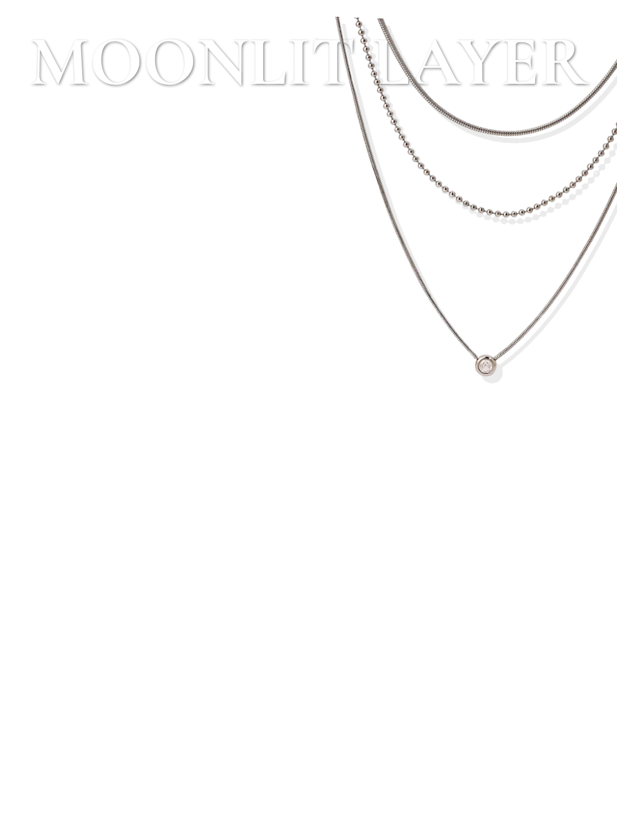 Moonlit Layer Necklace