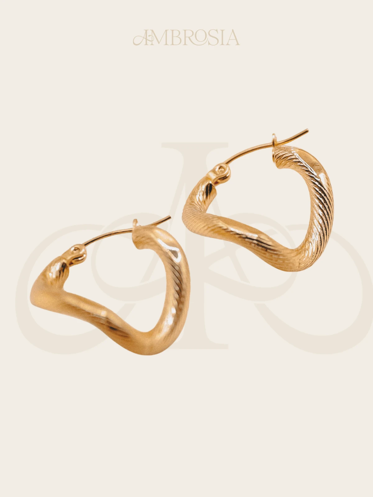 Golden Oracle Earrings